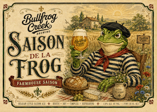 Saison De La Frog — Belgian Farmhouse Saison