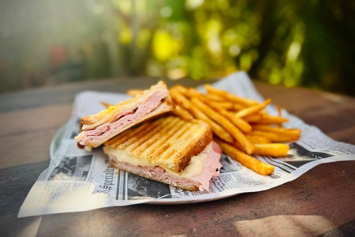 Ham & Swiss Panini