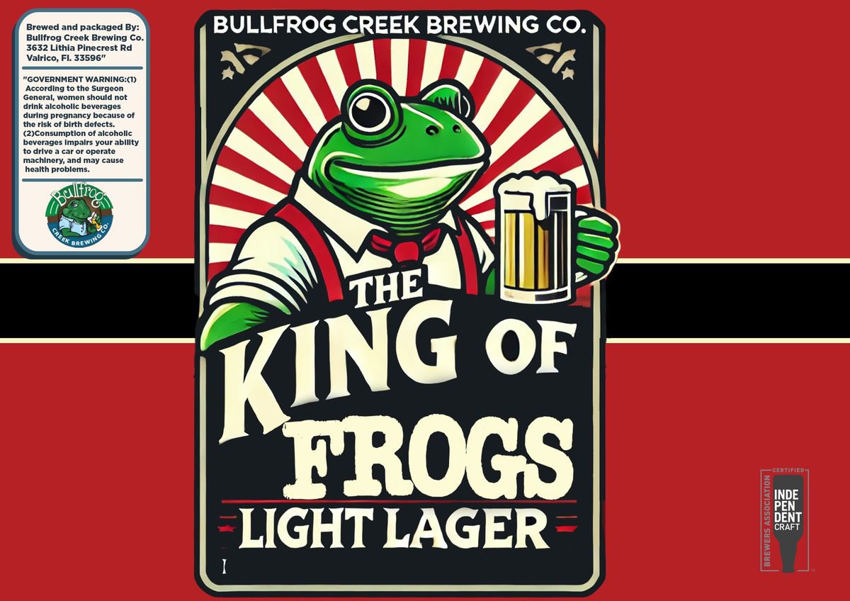 King of Frogs — Light Lager