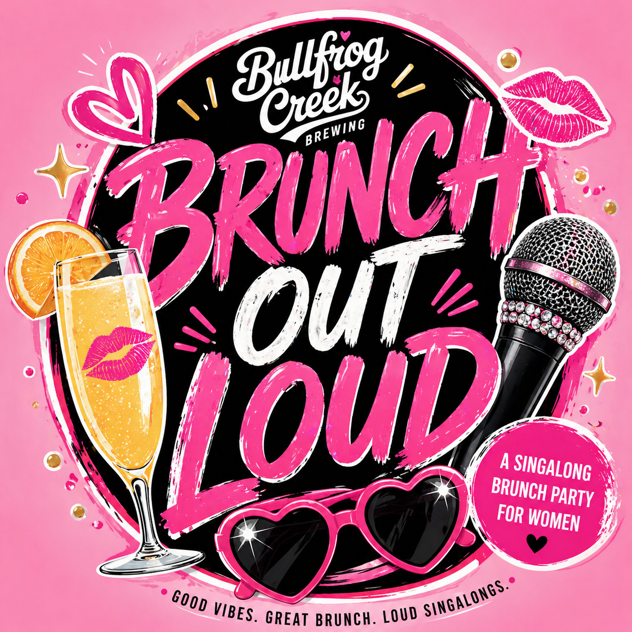 Brunch Out Loud — A Singalong Brunch Party for Women at Bullfrog Creek Brewing